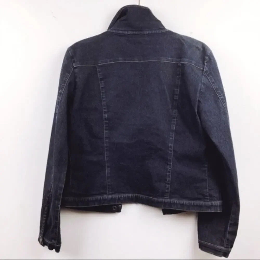 Halogen Blue Denim Jean Jacket - Picture 4 of 7